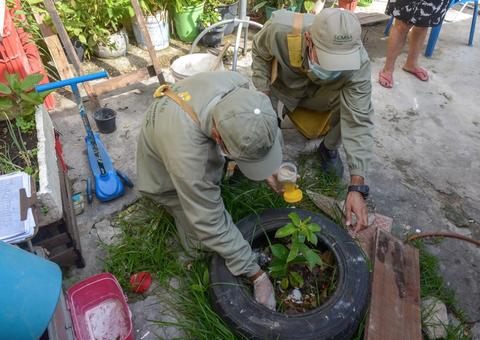 Visitas domiciliares reforçam combate ao mosquito da dengue em Manaus 
