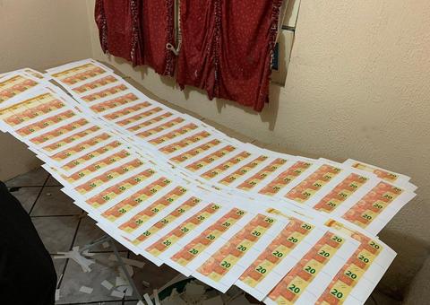 Grupo é preso suspeito de falsificar R$ 2 milhões em laboratório gráfico