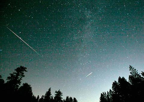 Chuva de meteoros poderá ser vista nesta quarta-feira 