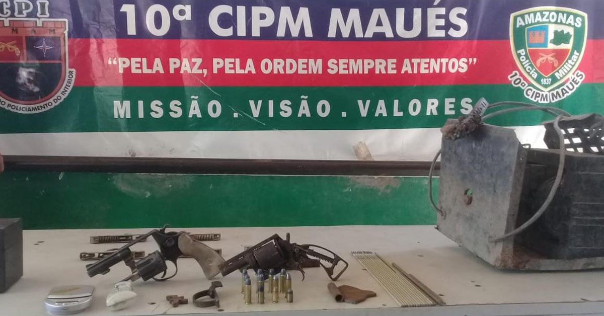 Homem é preso e fábrica clandestina de armas é desarticulada em Manaus 