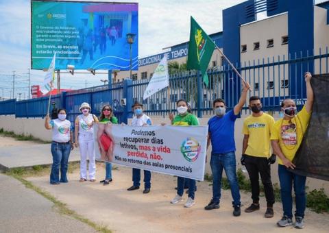 Sinteam vai à Justiça para impedir volta às aulas em Manaus 