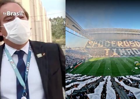 Presidente da Caixa faz piada com torcedor do Corinthians e ameaça tirar estádio do Timão