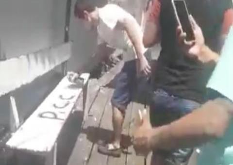 Vídeo mostra membros do PCC demarcando território e ameaçando moradores em Manaus