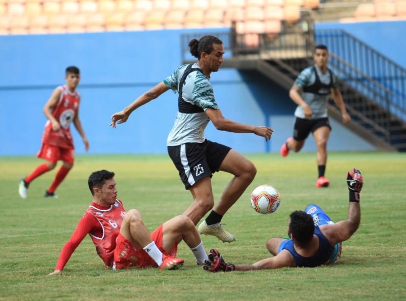 Manaus FC goleia o Betânia por 8 a 0 no último jogo antes da estreia na Série Cn