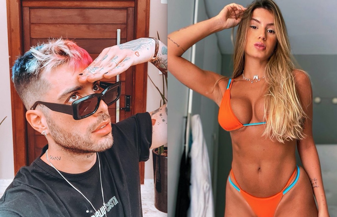 Ex da Anitta, Gui Araújo faz fila andar com influencer gata