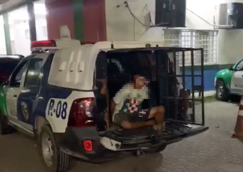 Após perseguição, suspeito que se preparava para 'tocar o terror' é preso em Manaus