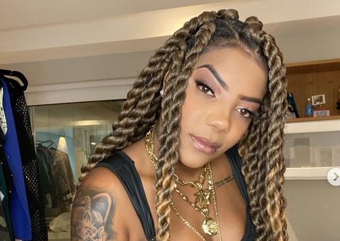 Ludmilla exibe resultado de lipo lad e mostra barriga sarada