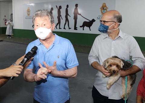Centro de zoonoses é reinaugurado por Arthur Virgílio em Manaus