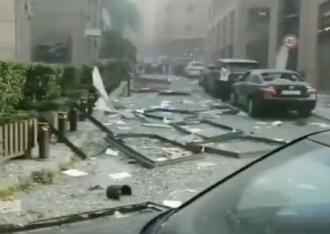 Imagens mostram cenário de destruição após explosão em Beirute, capital do Líbano
