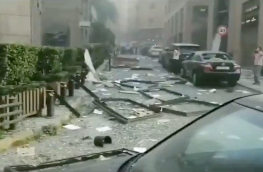 Imagens mostram cenário de destruição após explosão em Beirute, capital do Líbano