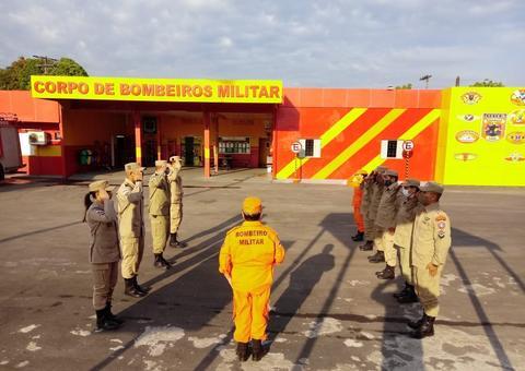 Corpo de Bombeiros combateu oito incêndios na segunda-feira em Manaus