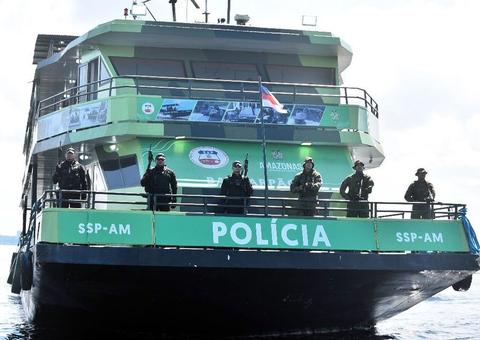 Base fluvial para combate ao tráfico de drogas é inaugurada no Amazonas 