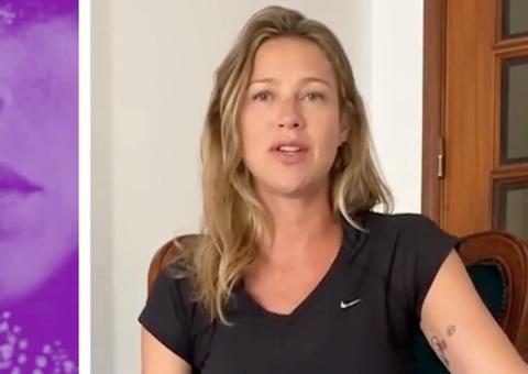 Luana Piovani relembra ensaio nu e rebate seguidor