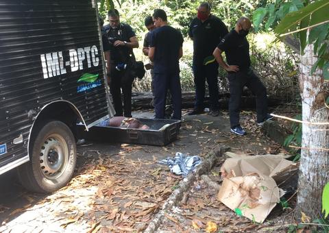 Com bilhete de facção, corpo de mulher é encontrado dentro de caixa em Manaus