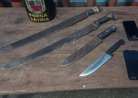A golpes de terçado, grupo ataca e tenta matar casal no Amazonas
