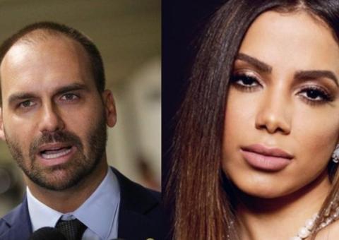 Eduardo Bolsonaro manda indireta para Anitta após show na Itália 