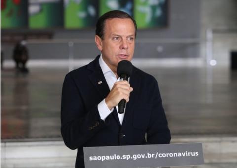 Doria testa positivo para a Covid-19 