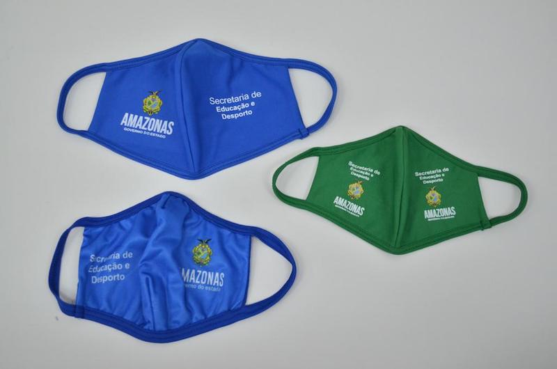 Estudantes da rede estadual podem trocar máscaras a partir de segunda