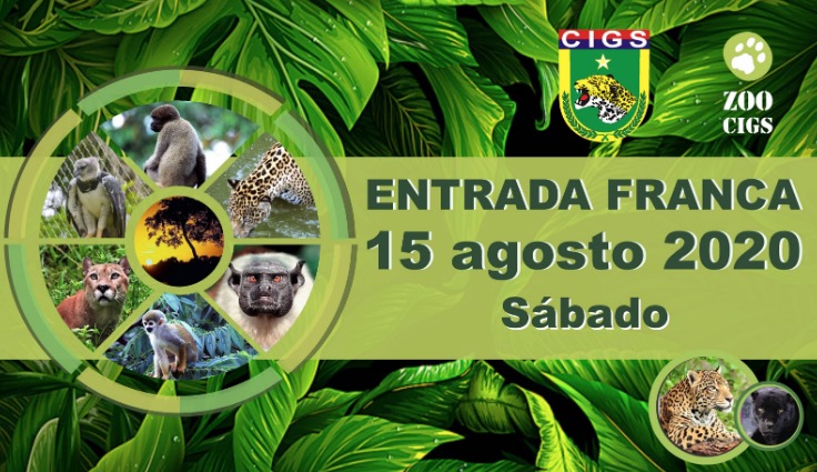 Zoológico do Cigs terá entrada gratuita no próximo sábado (15)