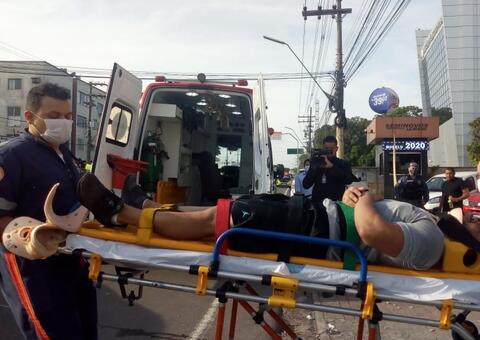 Motorista que atropelou 5 pessoas e matou mulher em Manaus não tinha habilitação