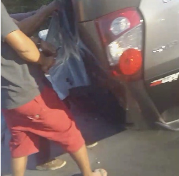 Vídeo mostra carros destruídos em acidente de trânsito em Manaus 