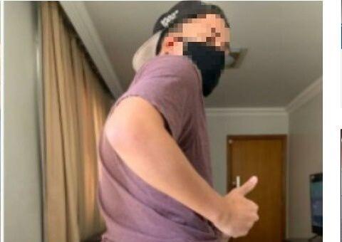 Fã perde aposta e  tatua nome de Neymar em lugar inusitado; veja