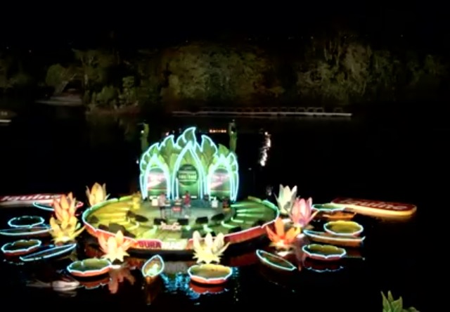 Gusttavo Lima dá início a live solidária no Amazonas com palco ‘vitoria-régia’