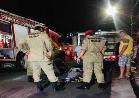 Vídeo mostra corpo de adolescente eletrocutado sendo retirado pelos Bombeiros  