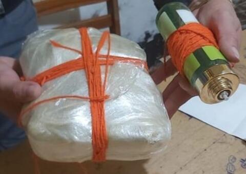 Homem é preso após arremessar pacote com drogas em presídio no Amazonas 