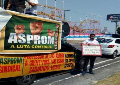 Professores da Educação Infantil do Estado deflagram greve em Manaus