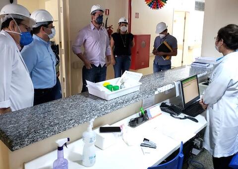 Gestores da Susam fazem visita técnica ao Hospital Getúlio Vargas