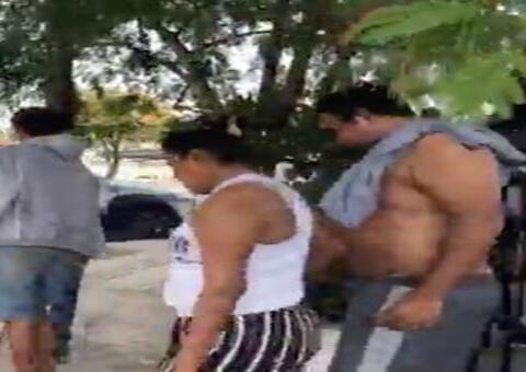 Dupla é presa com drogas escondidas em estátua de anjo no Centro de Manaus 