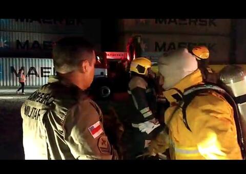 Empresa se manifesta sobre incêndio no Porto Chibatão