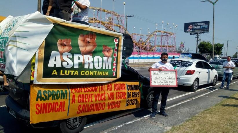 Professores ameaçam entrar em greve contra retomada das aulas no Amazonas