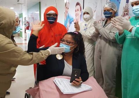 Hospital tem 1,5 mil altas de pacientes recuperados da Covid-19 em Manaus