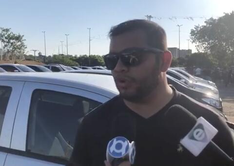 Motoristas de App fazem ato contra assédio e assaltos em Manaus 