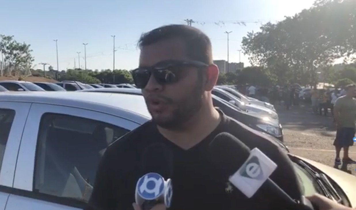 Motoristas de App fazem ato contra assédio e assaltos em Manaus 