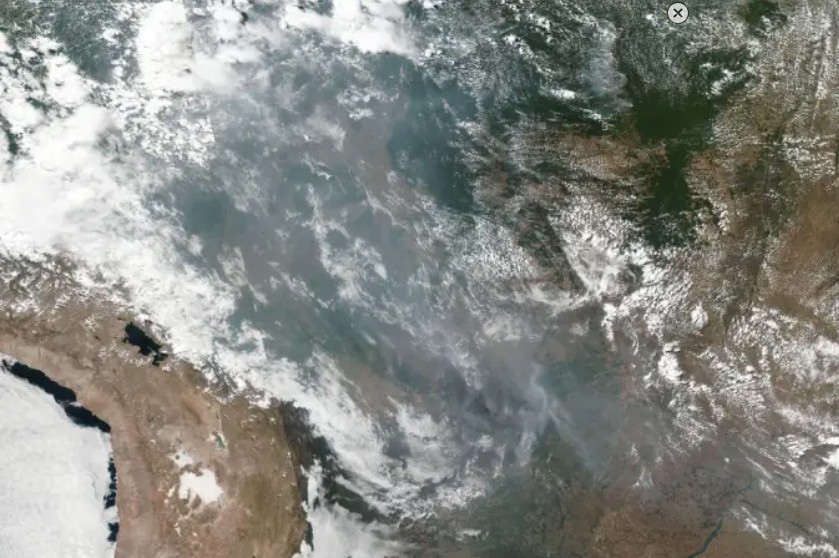 Contrariando Bolsonaro, Nasa aponta que queimadas são fruto de desmatamento