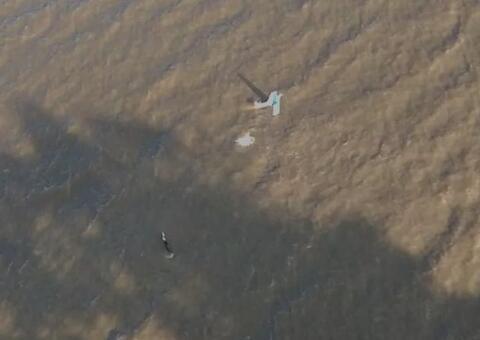 Aeronave cai com três tripulantes no Rio Amazonas