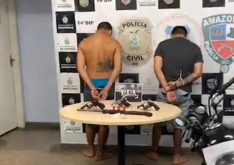 Membros do CV tentam atropelar policial durante perseguição em Manaus