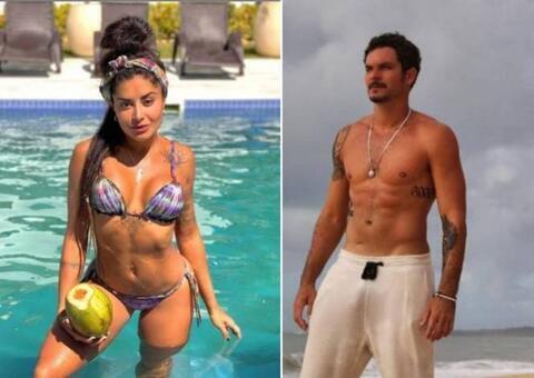 Apontada como affair de cantor, Aline Riscado solta o verbo: 'Gostoso' 