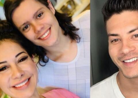 Filho de Mayra Cardi revela que não quer a mãe com Arthur Aguiar 