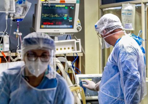 A cada minuto, 1 profissional de saúde é infectado por Covid-19 no Brasil