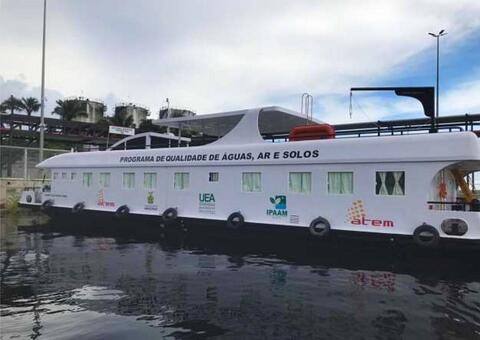 Qualidade da água ganha laboratório fluvial a ser usado pela UEA