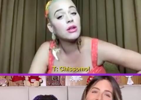 Katy Perry elogia Titi em vídeo de Giovanna Ewbank