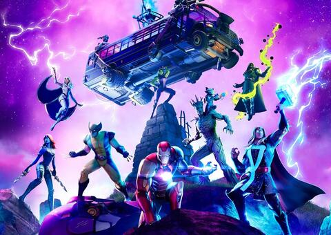 Nova temporada de Fortnite terá heróis e vilões da Marvel