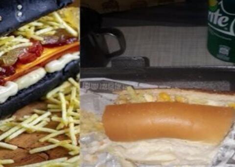 Motorista de app come lanche de cliente e compra 'podrão' de consolo