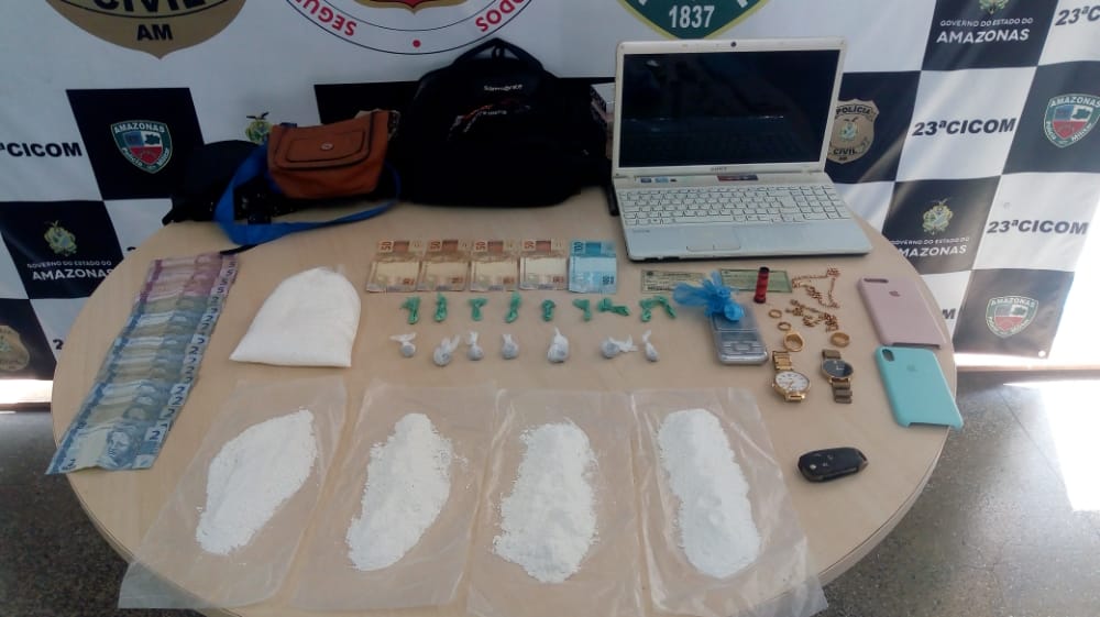 Suspeitos de alugar carro para cometer roubos são presos em Manaus 