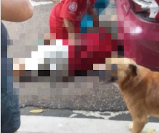 Homem leva vários tiros em rua do Centro de Manaus 