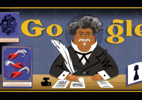 Autor de 'Os Três Mosqueteiros' é homenageado pelo Google